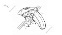 FRONT FENDER for SYM MAXSYM 600I ABS (LX60A2-6) (L4) 2014