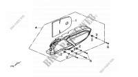 LEFT OUTER COVER  for SYM MAXSYM 600I ABS (LX60A2-F) (L4) 2014