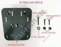 TOP CASE BRACKET for SYM MAXSYM 600I ABS (LX60A2-F) (L4) 2014