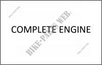 COMPLETE ENGINE for SYM FIDDLE III 50 (25 KMH) (E3) (XA05W1-NL) (L4-L5) 2004