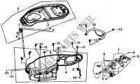 SEAT   REAR GRIP for SYM FIDDLE III 50 (45 KMH) (XA05W1-EU) (L4-L7) 2014