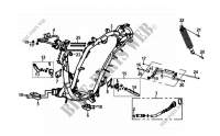 FRAME BODY   ENGINE HANGER for SYM JET 14  (45 KMH) (XC05W1-EU) (E4) (L8-M0) 2018