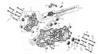 ENGINE CASINGS for SYM JET 50 (BL05W-6) (BC ENGINE) (K1-K4) 2001