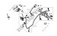 ELECTRICAL HARNESS for SYM JET EURO X 50 (25 KMH) E2 - 2007 (BL05WC-6) 2007